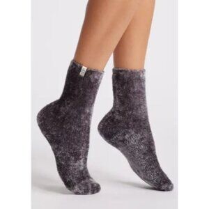 UGG Leda Chenille Socks NWOT Women’s Gray Soft Cozy